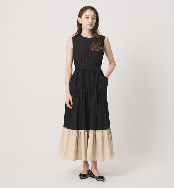 UNITED ARROWS「ポケット ティアード マキシ ワンピース」|ワンピース|