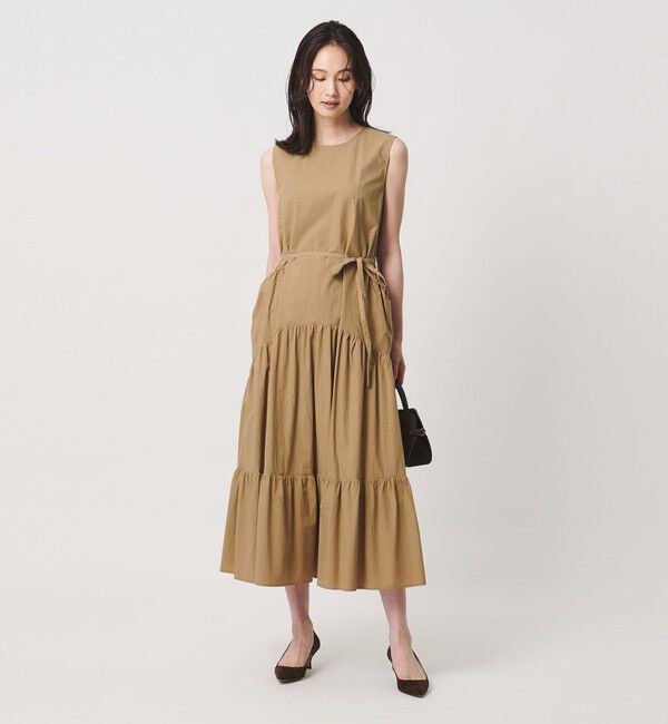 UNITED ARROWS「ポケット ティアード マキシ ワンピース」|ワンピース|