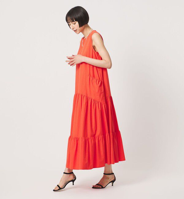 UNITED ARROWS「ポケット ティアード マキシ ワンピース」|ワンピース|