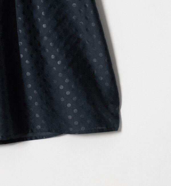 UNITED ARROWS「ドットエンボス ピンタック ブラウス ‐ウォッシャブル‐」|シャツ・ブラウス|