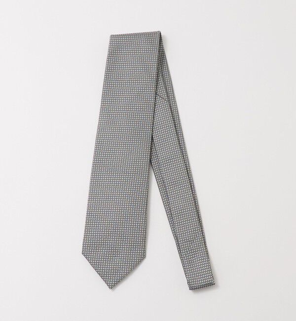 UNITED ARROWS「＜STEFANO BIGI＞ジャガード ネクタイ」|ネクタイ・蝶ネクタイ|SILVER