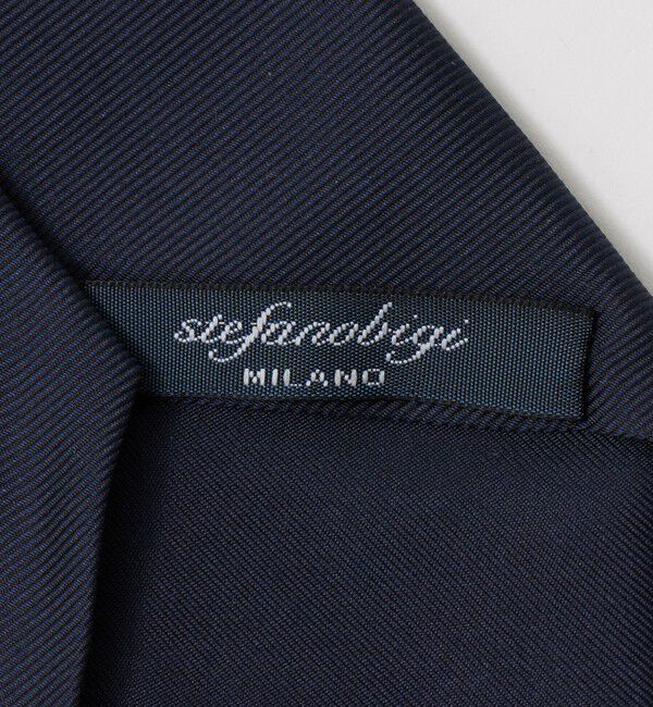 UNITED ARROWS「＜STEFANO BIGI＞ネイビー ソリッド ネクタイ」|ネクタイ・蝶ネクタイ|