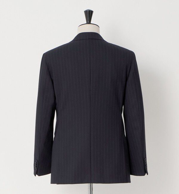 UNITED ARROWS「ネイビー ストライプ ダブル 6ボタン スーツ MCーMODEL」|スーツ|
