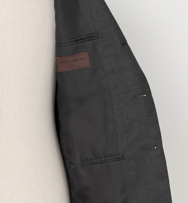 UNITED ARROWS「バーズアイ シングル 3ボタン スーツ REGULAR MODEL」|スーツ|