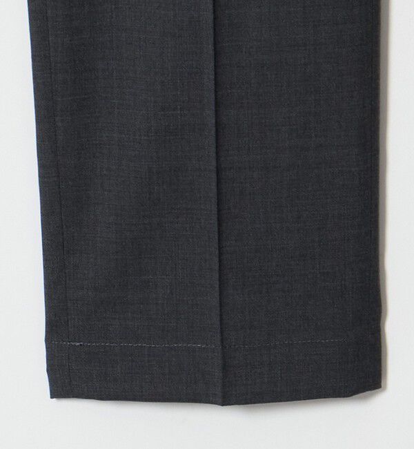 UNITED ARROWS「＜SOVEREIGN＞ウール トロピカル ハーフギャザー イージースラックス」|チノ|