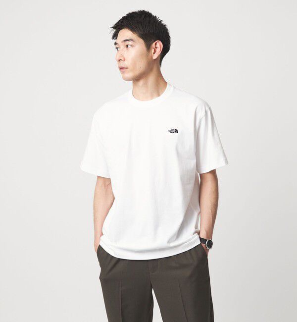 UNITED ARROWS green label relaxing「＜THE NORTH FACE＞ショートスリーブ フラッシュドライ ヌプシ Tシャツ」|Tシャツ・カットソー|OFF WHITE