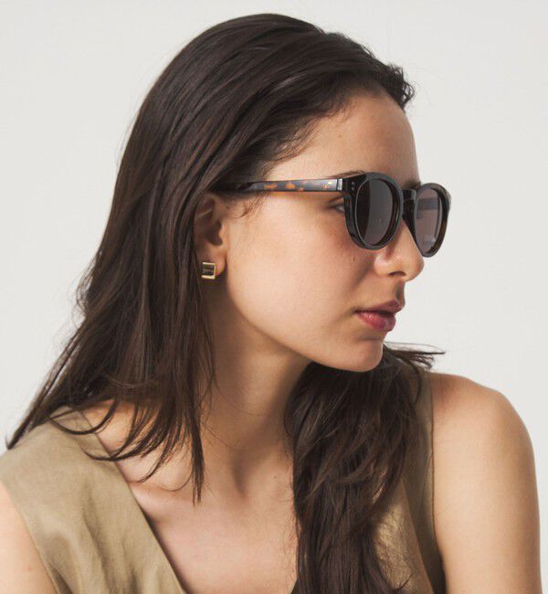 UNITED ARROWS green label relaxing「ボリューム ボストンカラー レンズ メガネ」|メガネ|