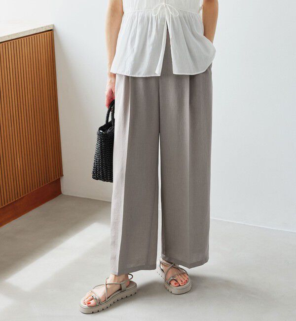 UNITED ARROWS green label relaxing「【結論シリーズ】ドライクロス ニーハイワイド マシンウォッシャブル ストレッチ 吸水速乾 通気性」|その他|