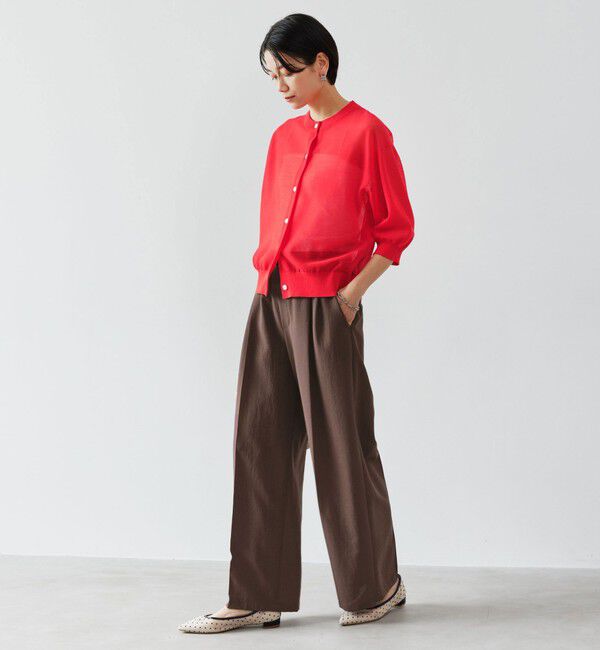 UNITED ARROWS green label relaxing「【結論シリーズ】ドライクロス ニーハイワイド マシンウォッシャブル ストレッチ 吸水速乾 通気性」|その他|