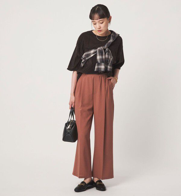 UNITED ARROWS green label relaxing「【結論シリーズ】ドライクロス ニーハイワイド マシンウォッシャブル ストレッチ 吸水速乾 通気性」|その他|