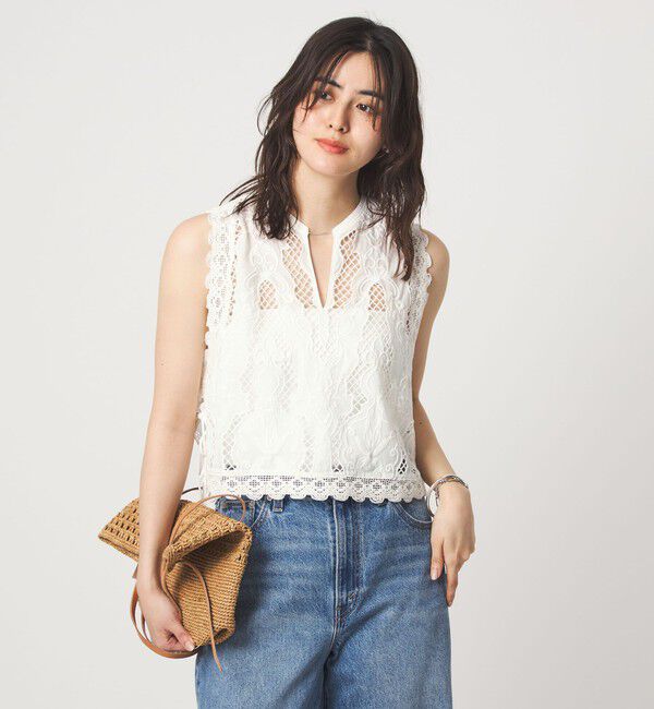 エンブロイダリー ベスト（UNITED ARROWS green label relaxing
