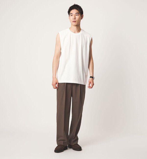 UNITED ARROWS green label relaxing「アムンゼン ノースリーブ Tシャツ」|タンクトップ|