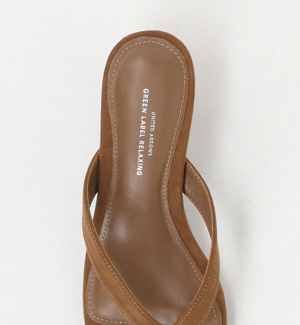 UNITED ARROWS green label relaxing「ヒール トングサンダル」|サンダル|
