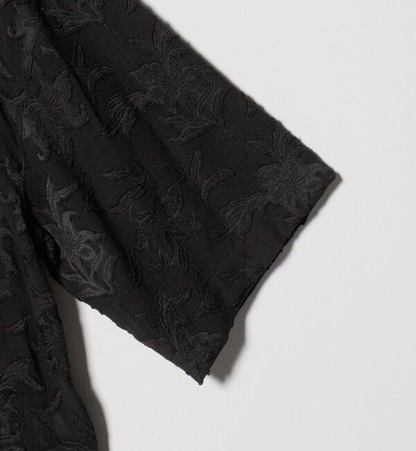 UNITED ARROWS green label relaxing「カット ジャガード ショートスリーブ シャツ」|シャツ・ブラウス|