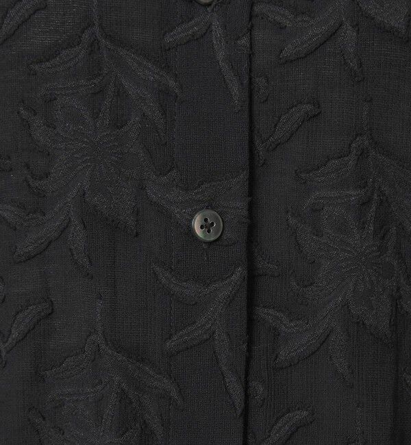 UNITED ARROWS green label relaxing「カット ジャガード ショートスリーブ シャツ」|シャツ・ブラウス|