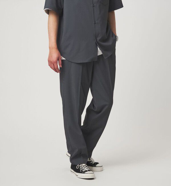 UNITED ARROWS green label relaxing「ポリエステル ドビー ワイド ユーティリティ イージー パンツ W2 -接触冷感・吸水速乾・ストレッチ-」|その他|