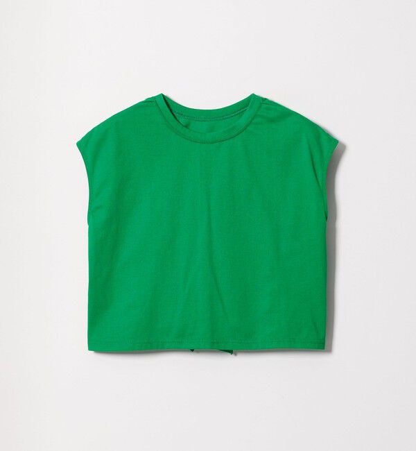 EMMEL REFINES「＜EMMEL REFINES＞EM 2リボン ショート プルオーバー」|Tシャツ・カットソー|