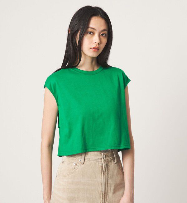 EMMEL REFINES「＜EMMEL REFINES＞EM 2リボン ショート プルオーバー」|Tシャツ・カットソー|
