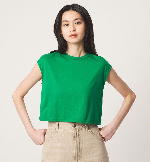 EMMEL REFINES「＜EMMEL REFINES＞EM 2リボン ショート プルオーバー」|Tシャツ・カットソー|