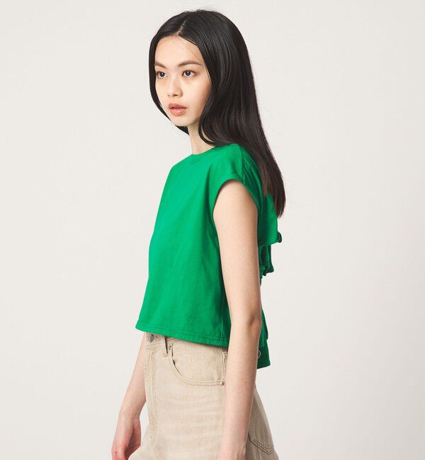 EMMEL REFINES「＜EMMEL REFINES＞EM 2リボン ショート プルオーバー」|Tシャツ・カットソー|
