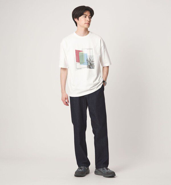 UNITED ARROWS green label relaxing「＜Phospho Graphica＞グラフィック 半袖 Tシャツ カットソー」|Tシャツ・カットソー|