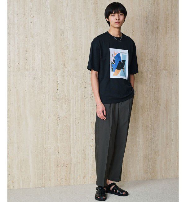 UNITED ARROWS green label relaxing「＜Phospho Graphica＞グラフィック 半袖 Tシャツ カットソー」|Tシャツ・カットソー|