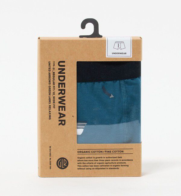 UNITED ARROWS green label relaxing「ファイン オーガニック ラッキー ボクサーパンツ」|インナー|