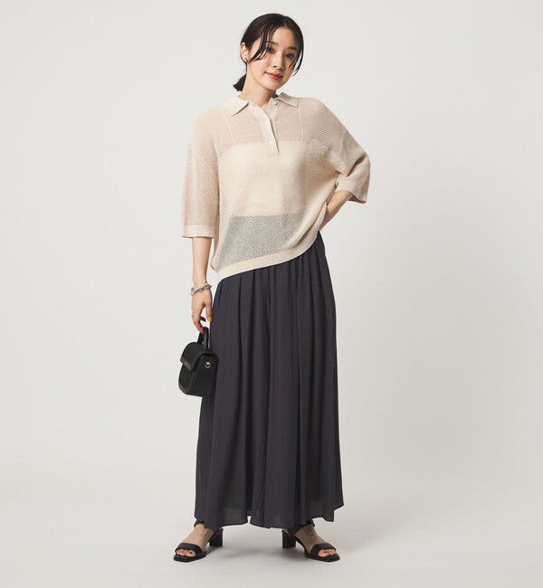 UNITED ARROWS green label relaxing「【WEB限定】＜at ease＞ボイル キュロット パンツ」|キュロット|