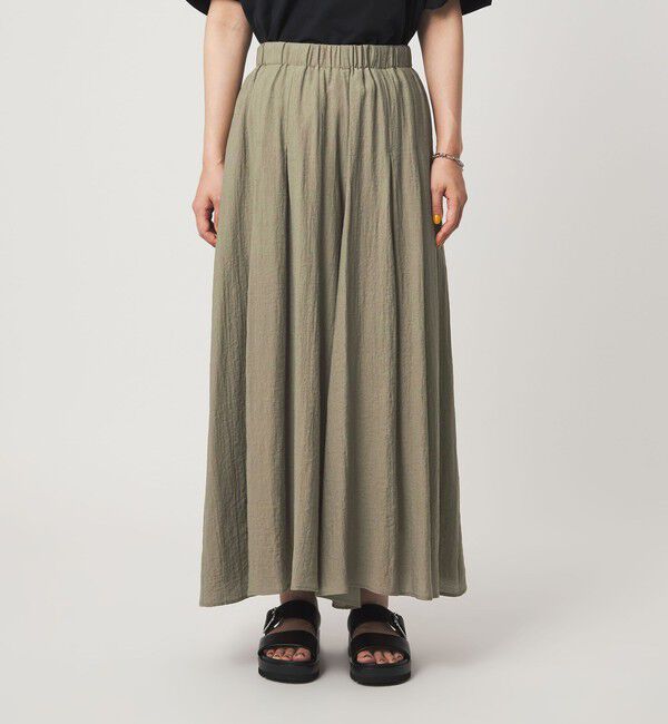 UNITED ARROWS green label relaxing「【WEB限定】＜at ease＞ボイル キュロット パンツ」|キュロット|