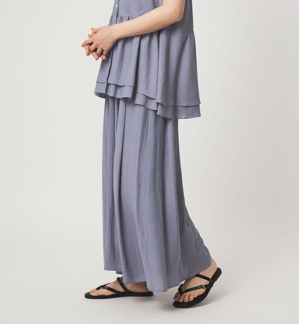 UNITED ARROWS green label relaxing「【WEB限定】＜at ease＞ボイル キュロット パンツ」|キュロット|