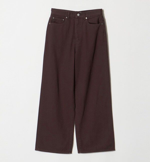 UNITED ARROWS green label relaxing「［size SHORT/TALLあり］ワイド デニム パンツ」|デニム|
