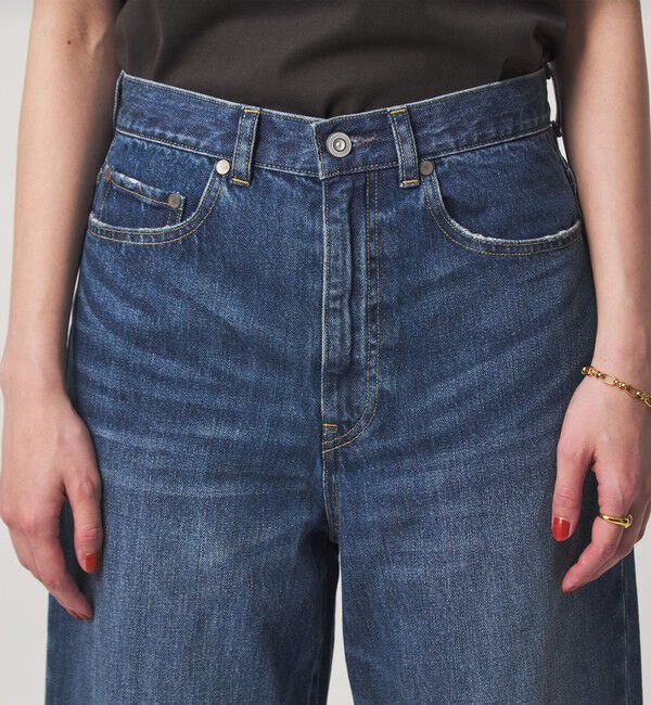 UNITED ARROWS green label relaxing「［size SHORT/TALLあり］ワイド デニム パンツ」|デニム|