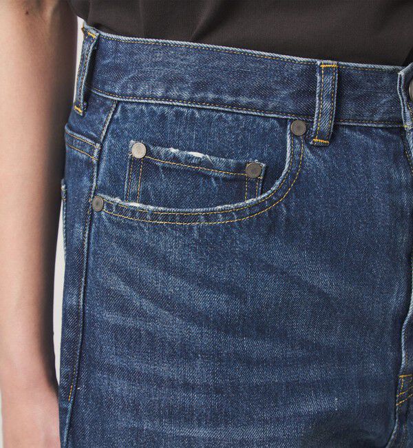 UNITED ARROWS green label relaxing「［size SHORT/TALLあり］ワイド デニム パンツ」|デニム|