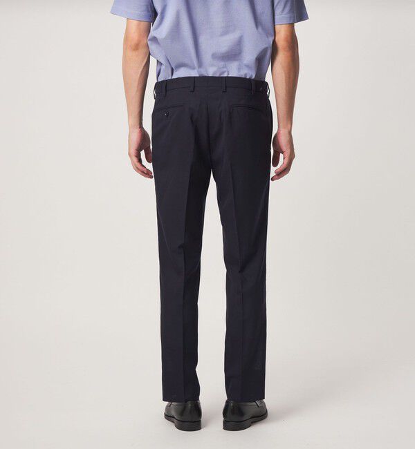 UNITED ARROWS green label relaxing「A+ air TW サイロ ソリッド アジャスター スラックス -接触冷感・通気性-」|スラックス|