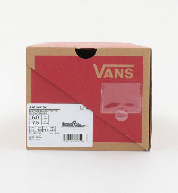 UNITED ARROWS green label relaxing「【WEB限定】＜VANS＞オーセンティックスニーカー レオパード」|スニーカー|