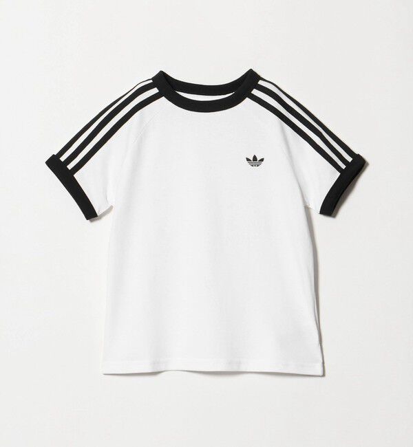UNITED ARROWS green label relaxing「【WEB限定】＜adidas Originals＞スリーストライプ Tシャツ / キッズ 130cm-160cm」|Tシャツ・カットソー|OFF WHITE