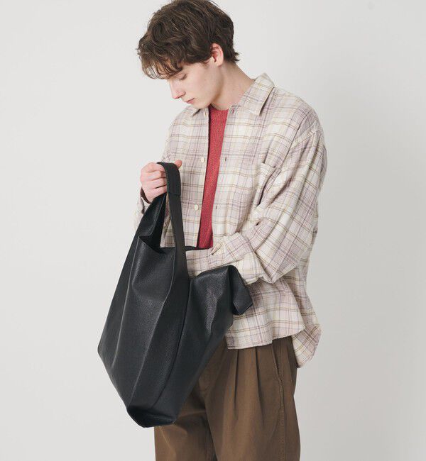 BEAUTY&YOUTH UNITED ARROWS「スタンダード レザー ショップ バッグ」|トートバッグ|