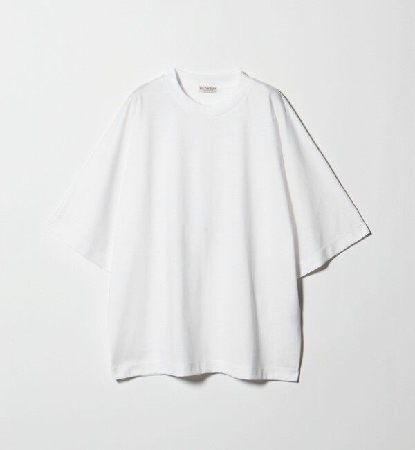 BEAUTY&YOUTH UNITED ARROWS「スビン ドルマン ハーフスリーブ クルーネック Tシャツ」|Tシャツ・カットソー|WHITE