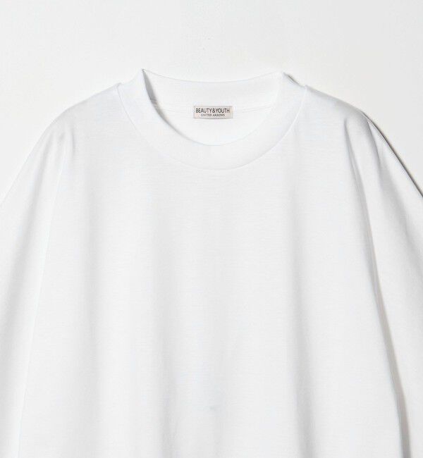 BEAUTY&YOUTH UNITED ARROWS「スビン ドルマン ハーフスリーブ クルーネック Tシャツ」|Tシャツ・カットソー|