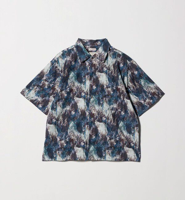 BEAUTY&YOUTH UNITED ARROWS「ロンシャン ブラッシュド パターン キャンプ シャツ GRANDE型」|シャツ・ブラウス|