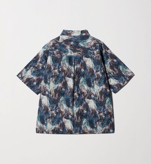BEAUTY&YOUTH UNITED ARROWS「ロンシャン ブラッシュド パターン キャンプ シャツ GRANDE型」|シャツ・ブラウス|