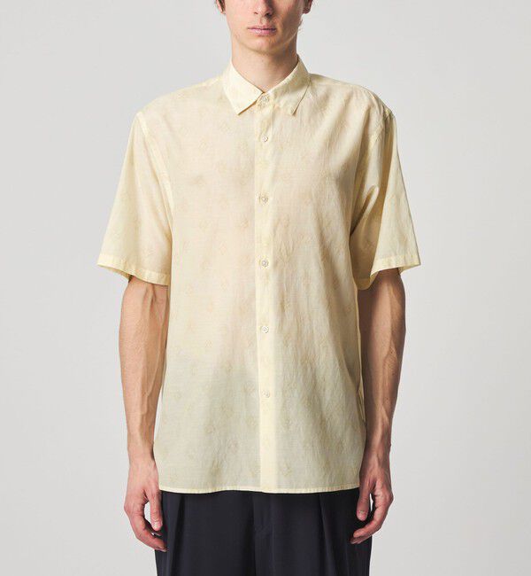 STEVEN ALAN「＜Steven Alan＞ プリント レギュラーカラー ショートスリーブ シャツ BOX」|シャツ・ブラウス|