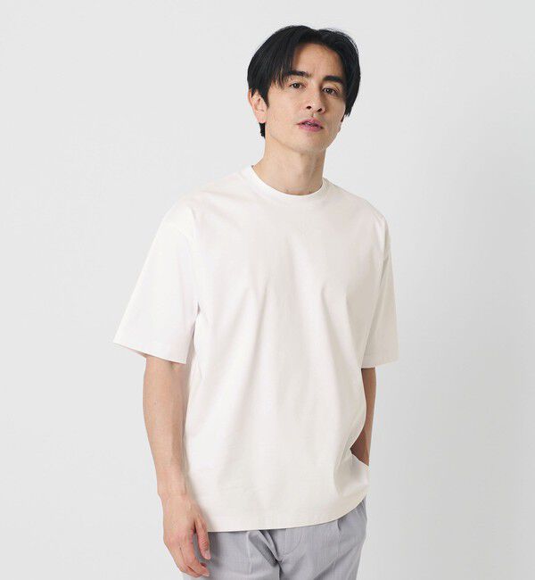 BEAUTY&YOUTH UNITED ARROWS「クール デオドラント クルーネック Tシャツ 接触冷感 抗菌防臭」|Tシャツ・カットソー|