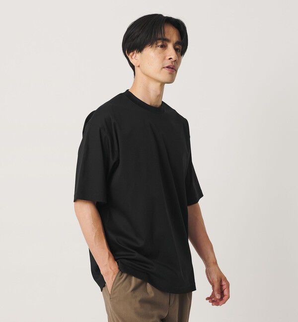 BEAUTY&YOUTH UNITED ARROWS「クール デオドラント クルーネック Tシャツ 接触冷感 抗菌防臭」|Tシャツ・カットソー|