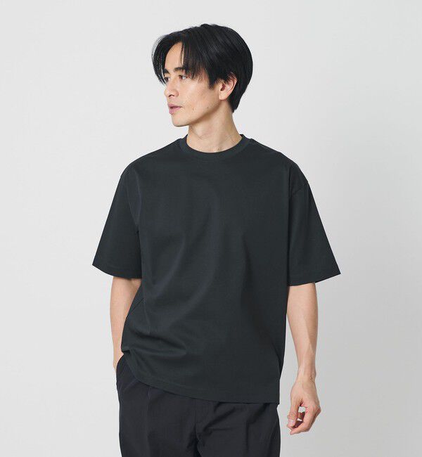 BEAUTY&YOUTH UNITED ARROWS「クール デオドラント クルーネック Tシャツ 接触冷感 抗菌防臭」|Tシャツ・カットソー|