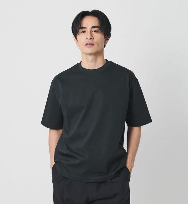 BEAUTY&YOUTH UNITED ARROWS「クール デオドラント クルーネック Tシャツ 接触冷感 抗菌防臭」|Tシャツ・カットソー|