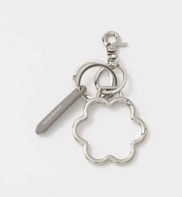 BEAUTY&YOUTH UNITED ARROWS「【WEB限定】＜Hashibami＞フラワー キーリング」|キーケース|SILVER