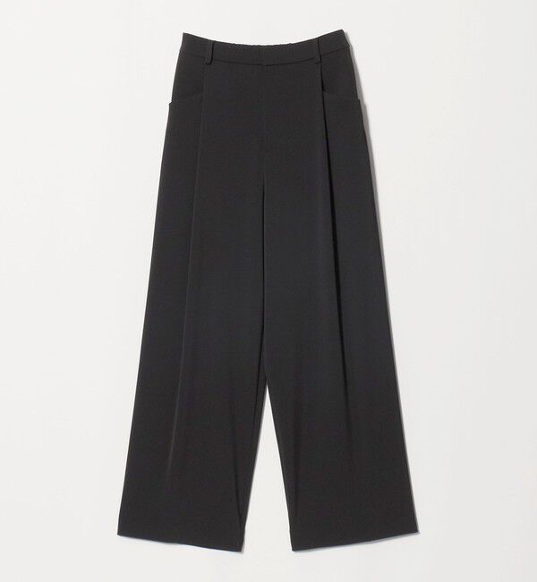 BEAUTY&YOUTH UNITED ARROWS「ポリエステルブレンド バックゴム ワイドパンツ ウォッシャブル 吸水速乾 防シワ」|その他|