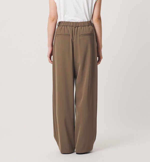 BEAUTY&YOUTH UNITED ARROWS「ポリエステルブレンド バックゴム ワイドパンツ ウォッシャブル 吸水速乾 防シワ」|その他|