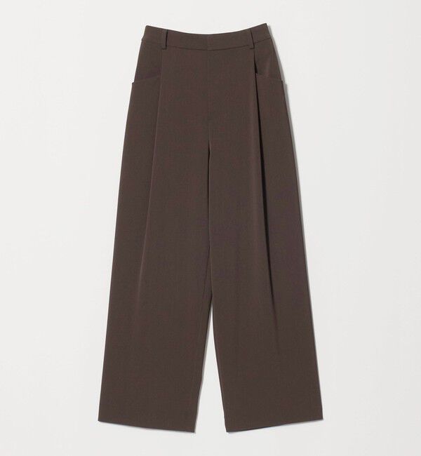 BEAUTY&YOUTH UNITED ARROWS「ポリエステルブレンド バックゴム ワイドパンツ ウォッシャブル 吸水速乾 防シワ」|その他|
